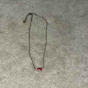 Gently Worn Kendra Scott Necklace in Ruby